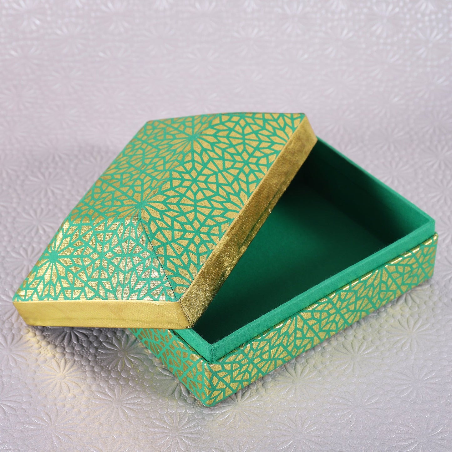 Mosaic Pyramid Shape Box